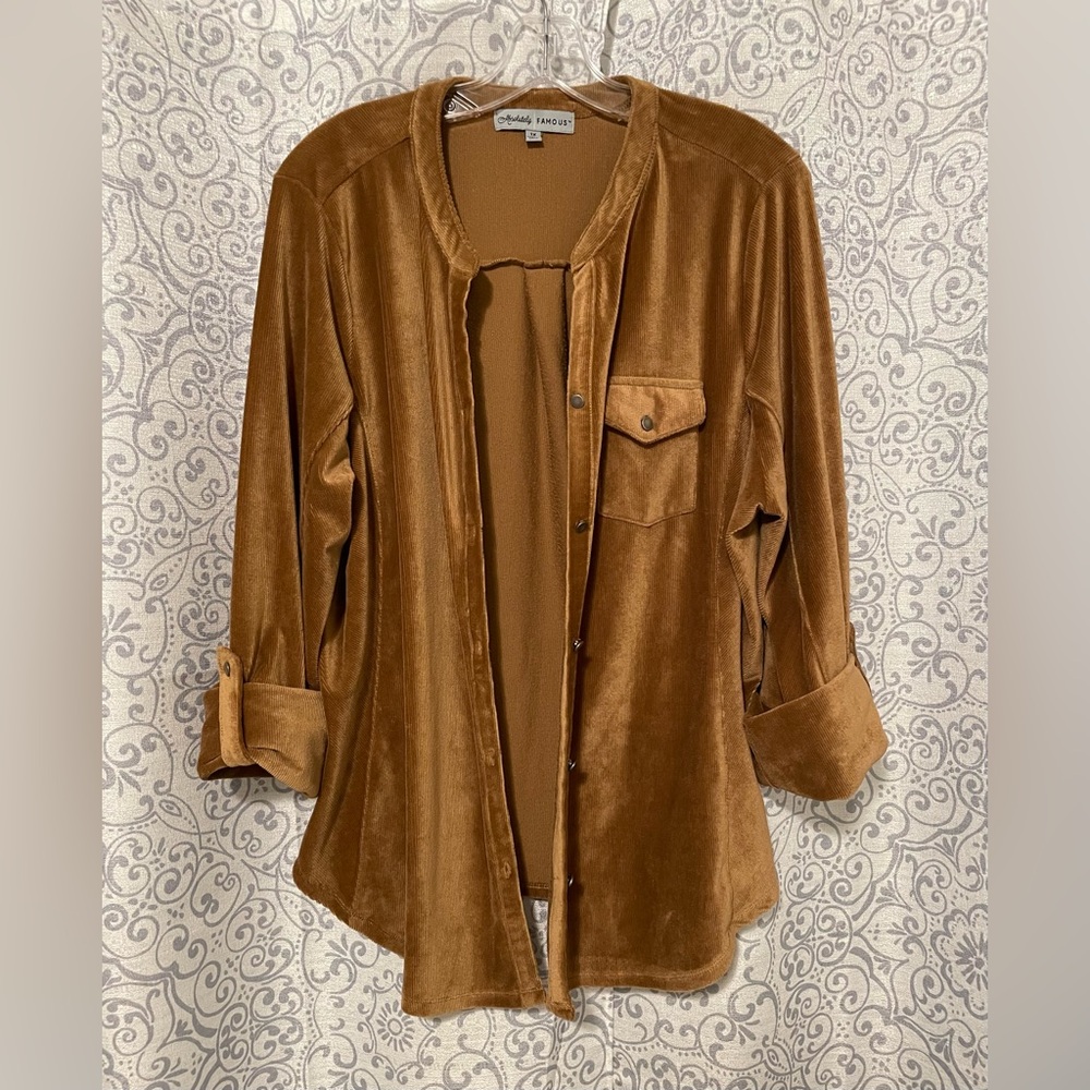 Velvety Corduroy Shacket